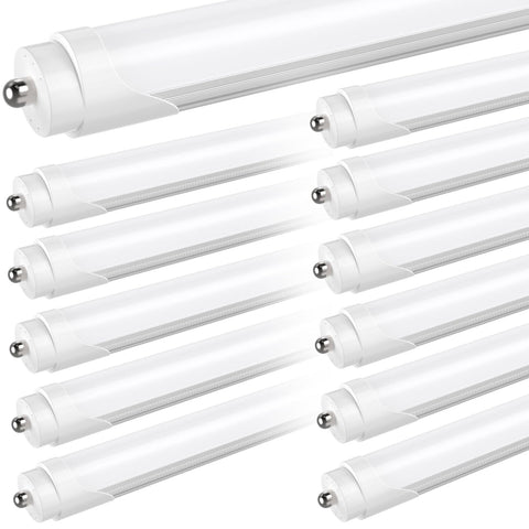 JESLED 8ft LED tube provides bright 6000 lumens for warehouses.