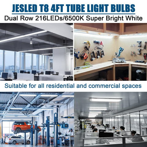 JESLED Type A+B compatibility broad fixture support.
