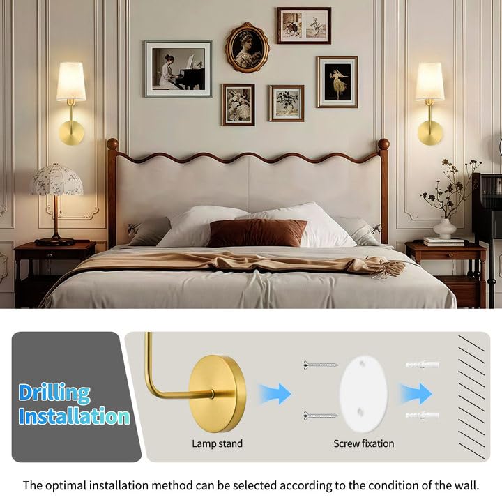 Jesled wall sconce color-temperature-control lets you switch mood on demand.