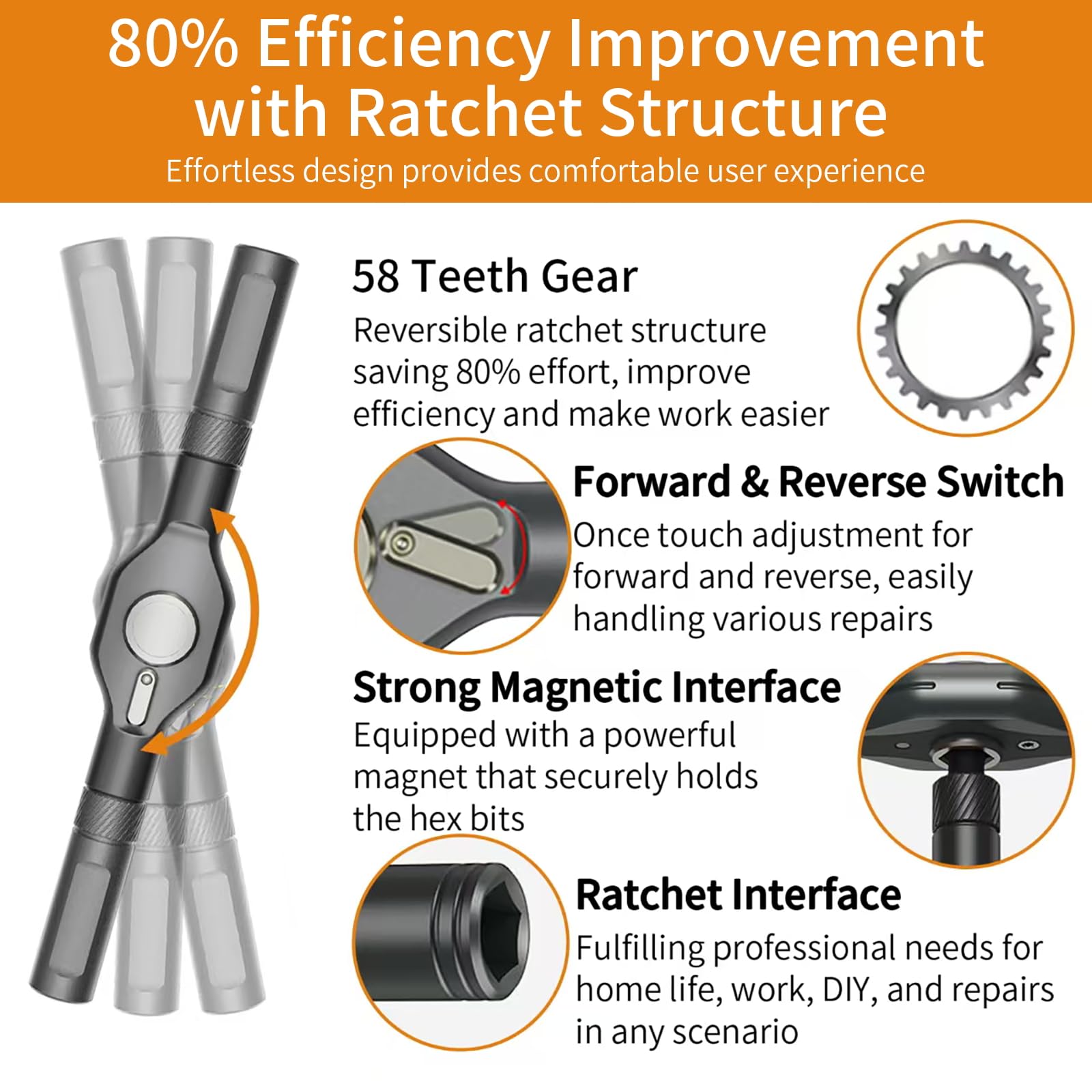 JESRYTOUR ergonomic grip design improves comfort during long repairs.