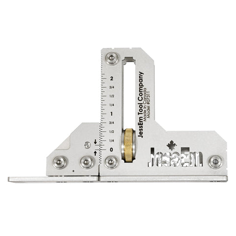 JessEm 07311 front view shows compact imperial gauge for quick settings.