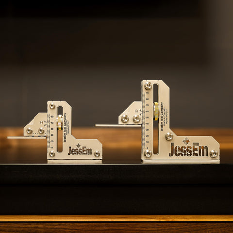 JessEm 07311 micro-detents close-up enabling 1/16 inch increments.