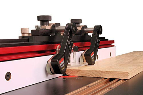 JessEm anodized aluminum track provides durable, accurate alignment.
