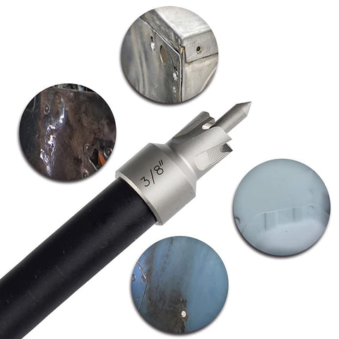 JESTUOUS center pin for guiding the weld cutter starts precisely