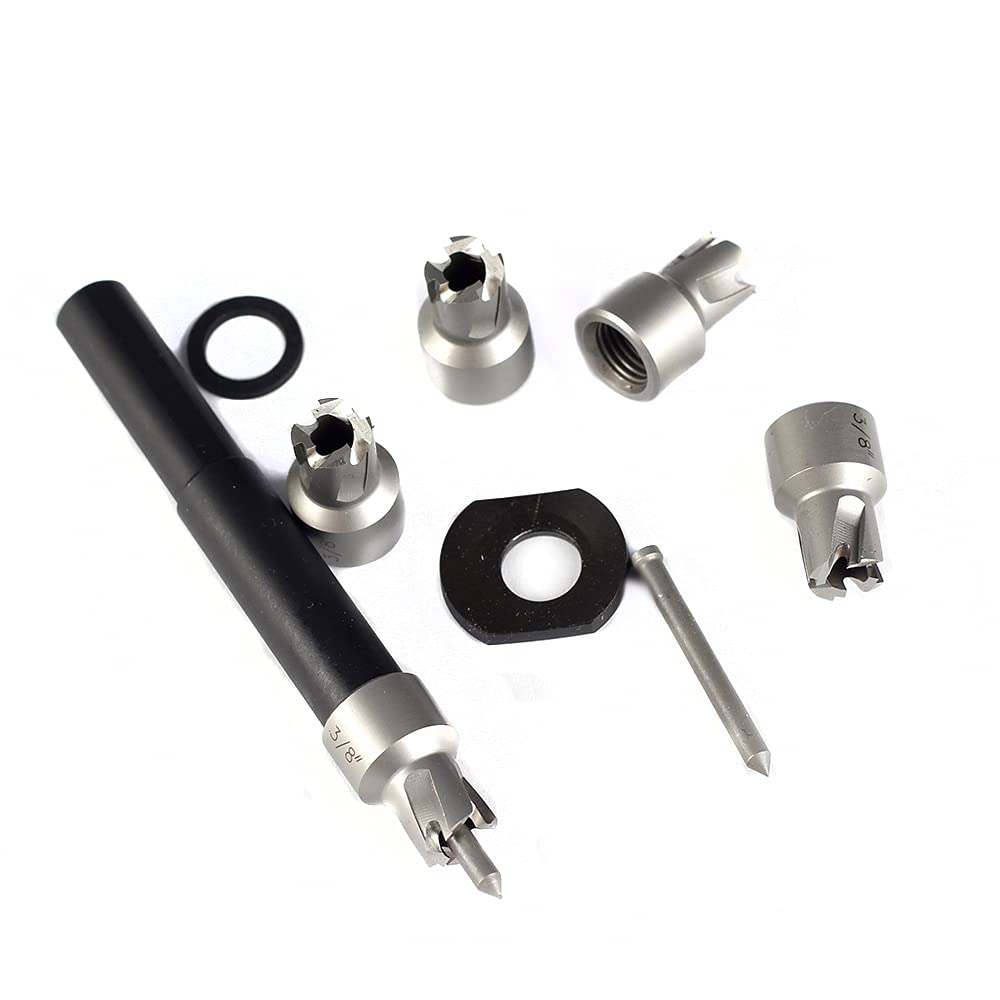 JESTUOUS drill compatibility with standard 3/8 inch chucks for convenience
