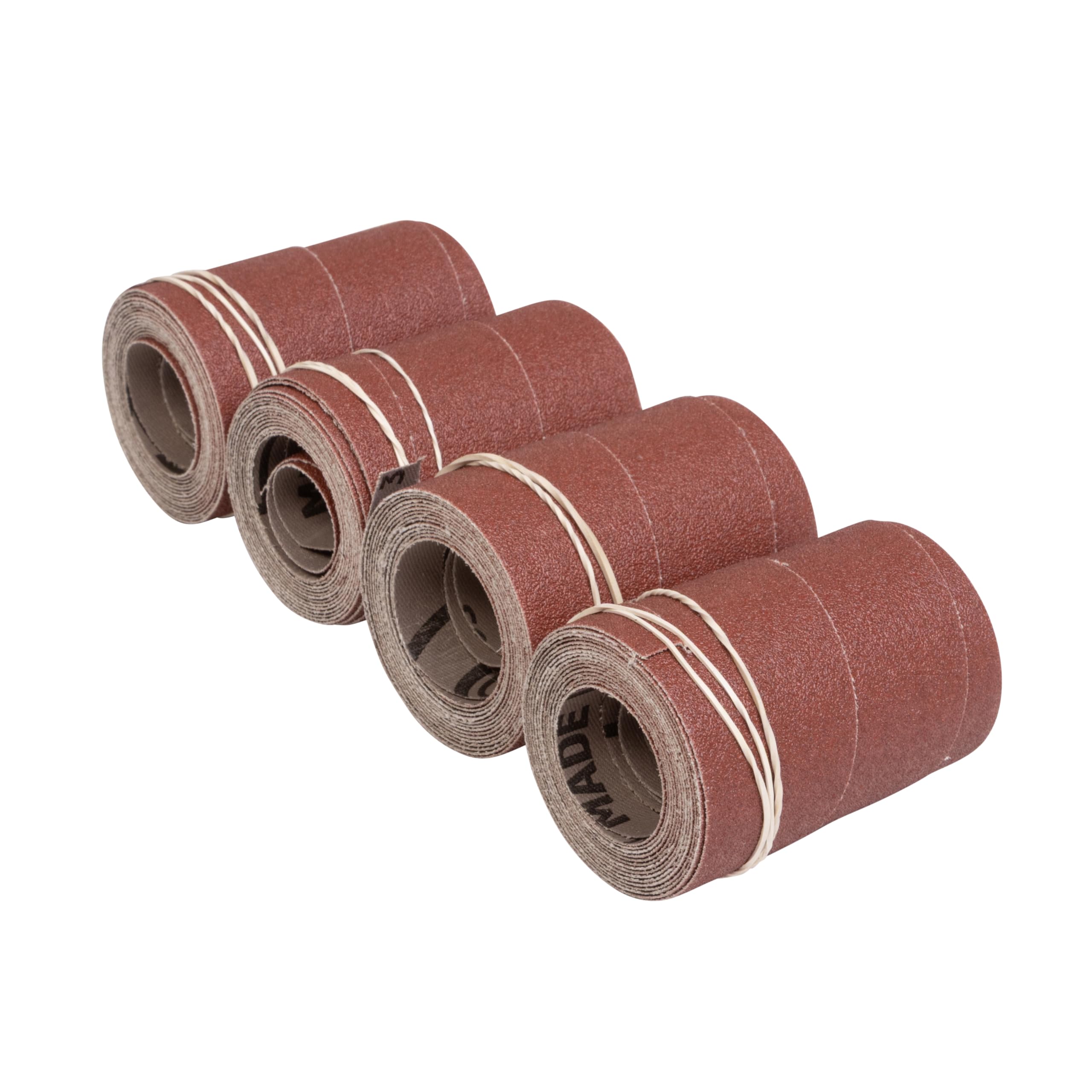 Jet Ready-to-Wrap sandpaper close-up showing durable 80-grit strips for precise sanding