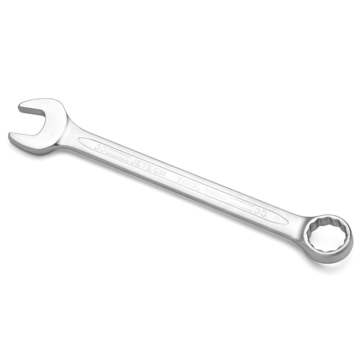 Jetech 30mm combination wrench in chrome vanadium steel for lasting durability in busy workshops.