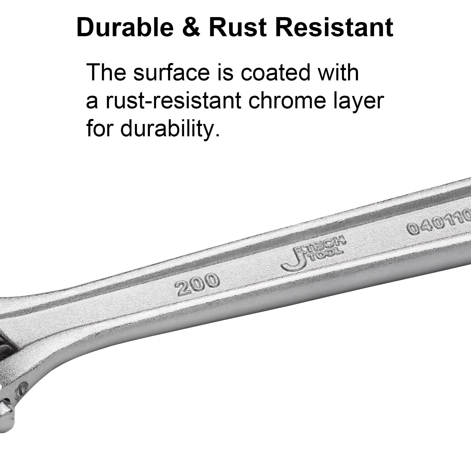 Jetech chrome vanadium steel construction delivers lasting durability