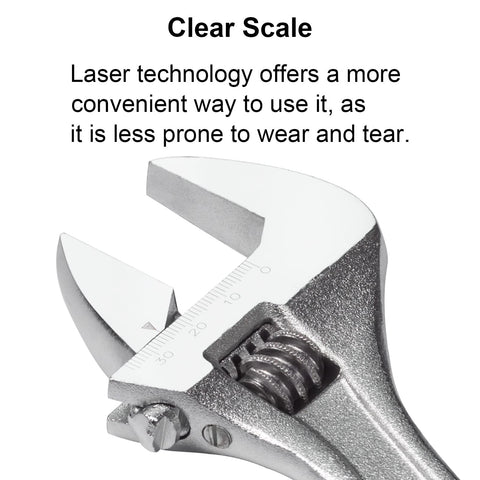 Jetech laser-etched scale helps quick nut size identification