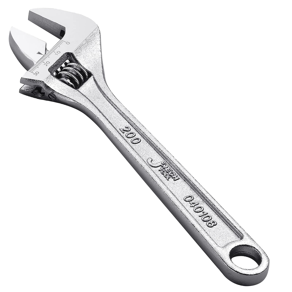 Jetech 8-Inch adjustable wrench with open jaw for fast fittings