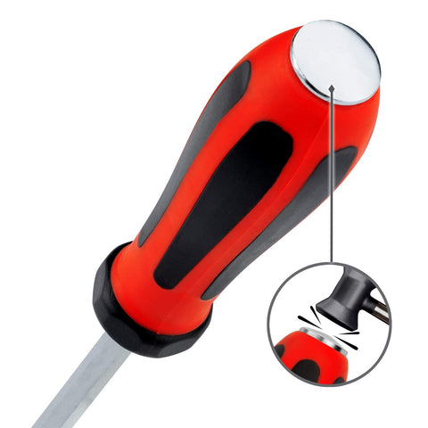 Jetech ergonomic TPR handle offering secure, comfortable grip.