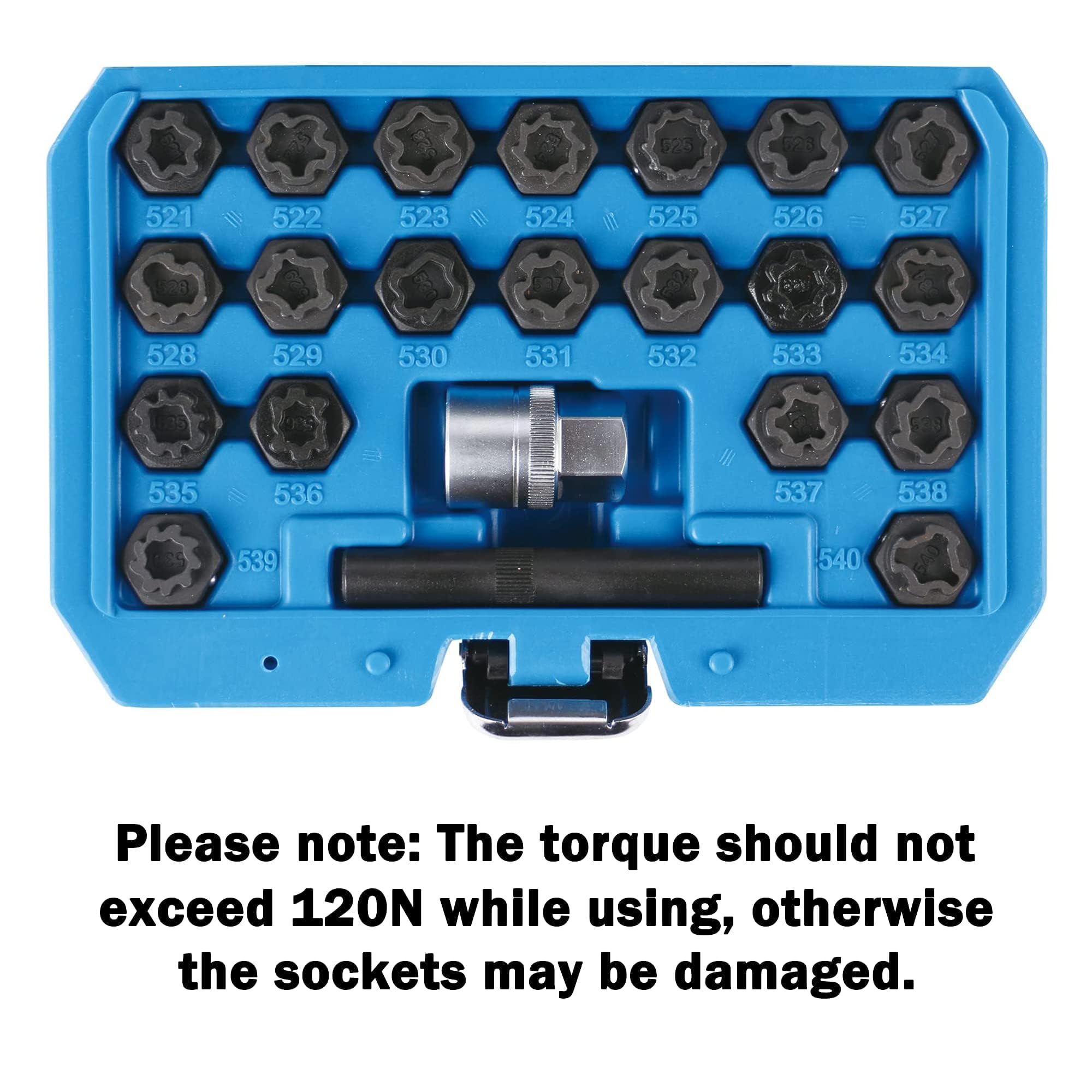 JEUCLEL wheel lock nut kit in use on vehicle wheel for secure removal
