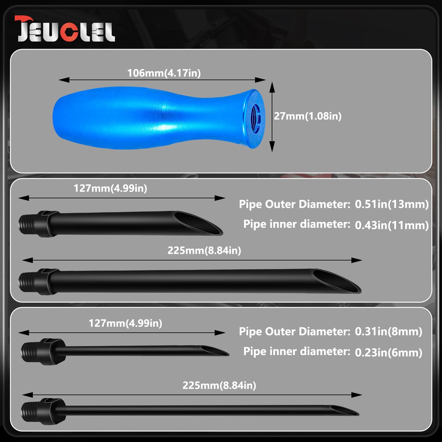 JEUCLEL auto wiring tool for headlights and dashboard installations in vehicles
