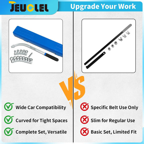 JEUCLEL high-temperature-treated steel resists wear and corrosion.