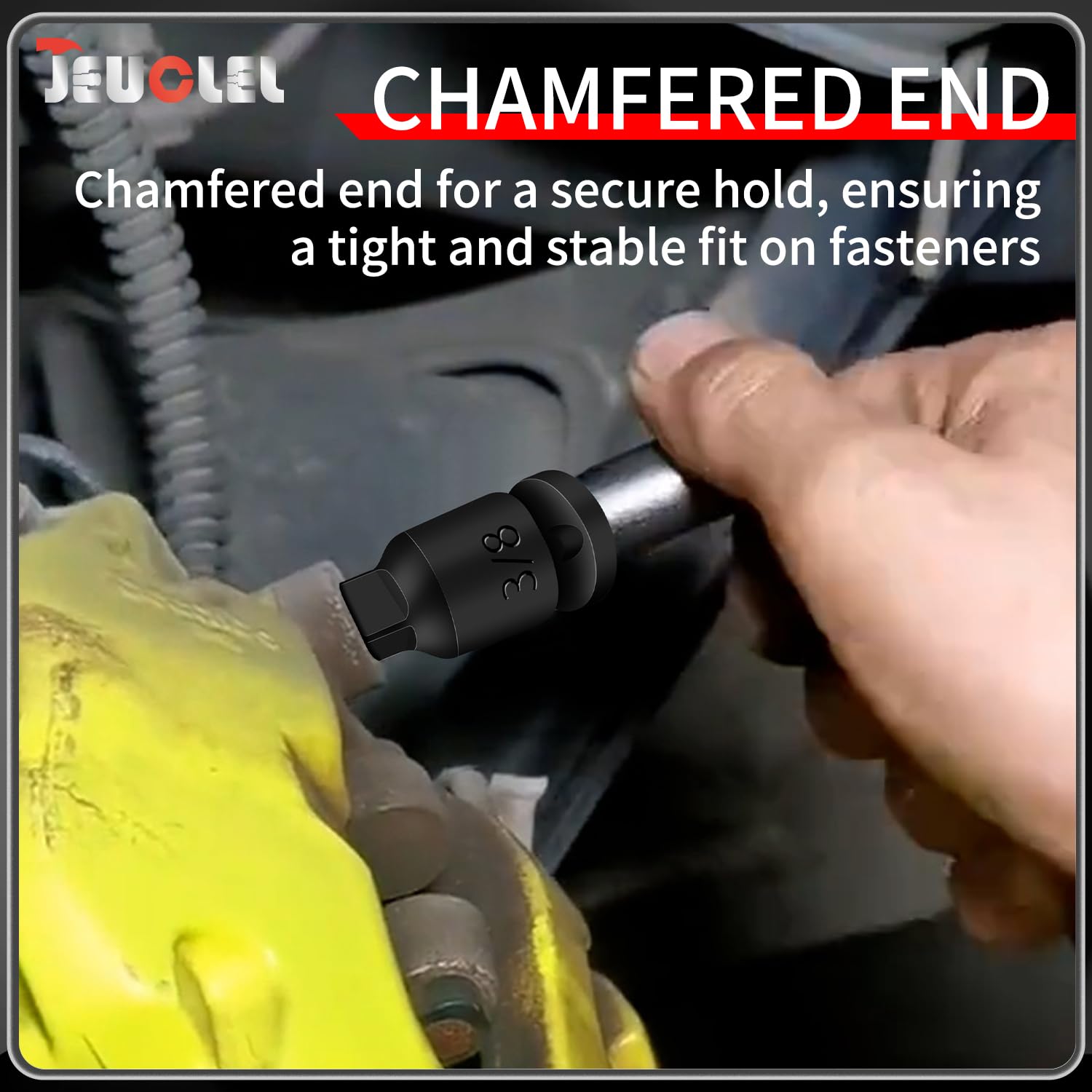 JEUCLEL premium CR-MO steel with black phosphate finish resists corrosion