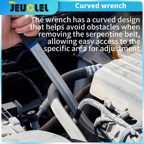 JEUCLEL torx adapters E10 to E18 support multiple fasteners.