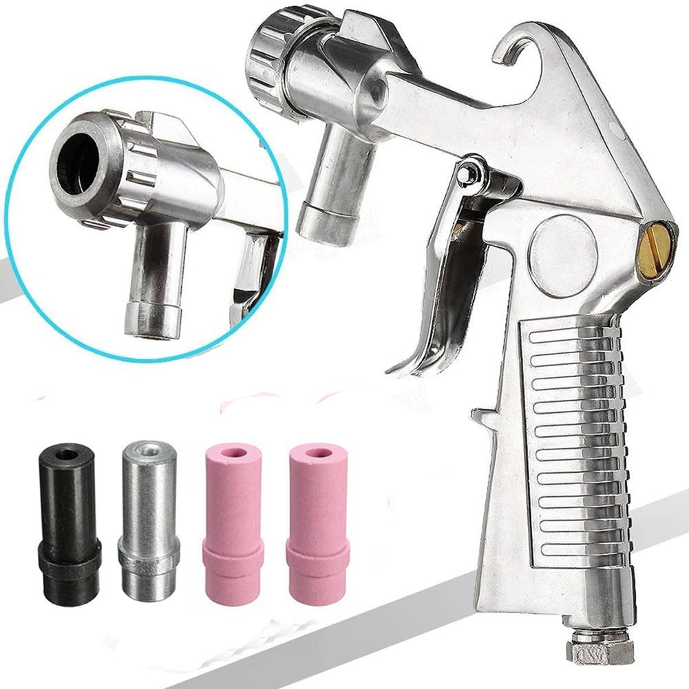Jewboer sand blast kit packaging with included components