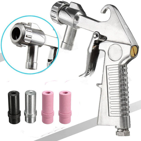 Jewboer sand blast kit packaging with included components