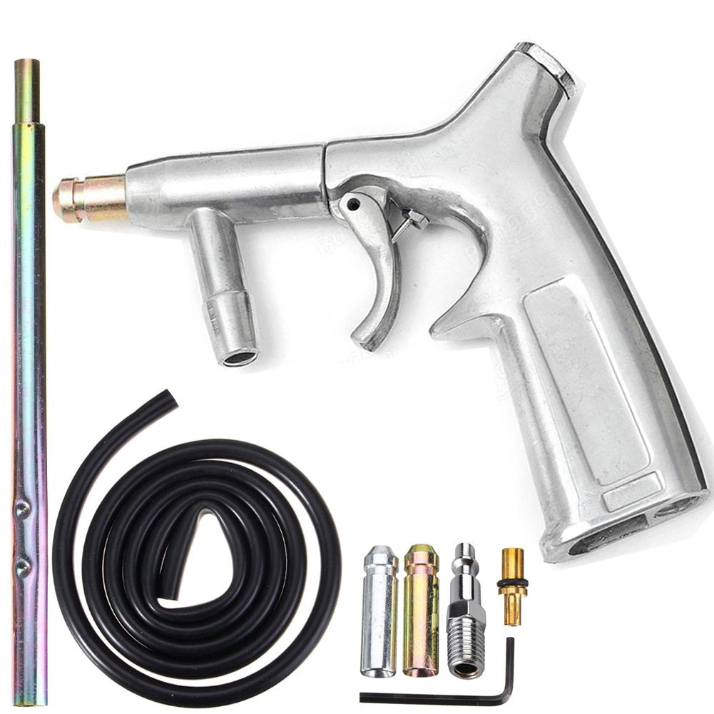 Jewboer sand blaster gun for precise surface prep on metal and other materials