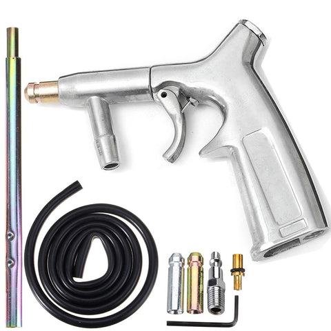 Jewboer sand blaster gun for precise surface prep on metal and other materials