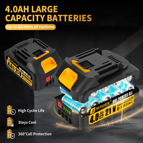 JEXUGK six-speed control for precise polishing adjustments
