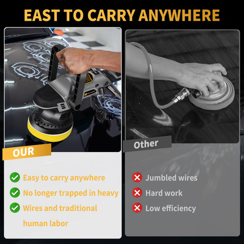 JEXUGK versatile detailing kit with multiple pads and discs