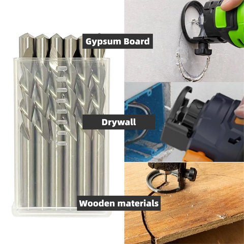JFOGO plunge-cut bits ideal for versatile drywall work