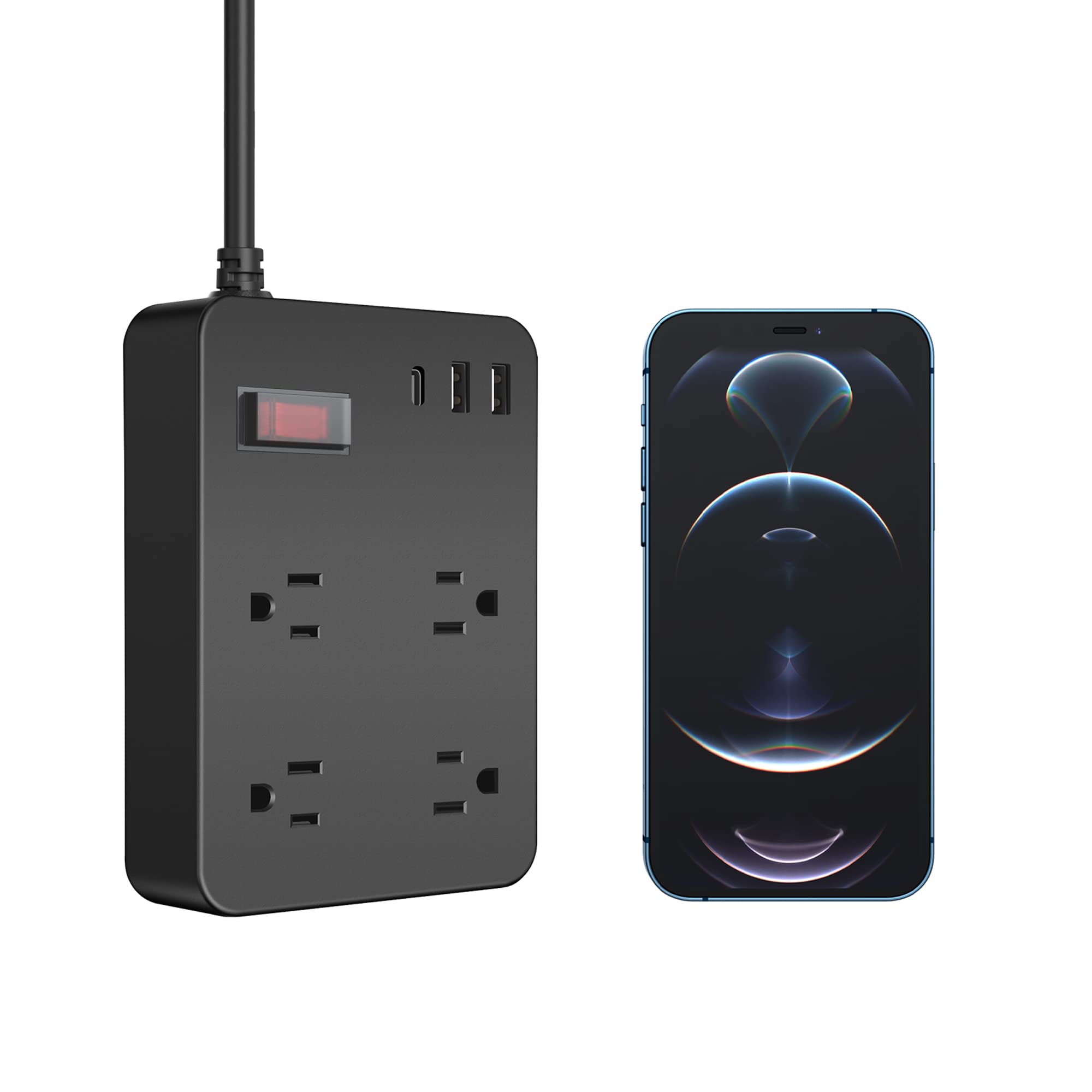 Jgstkcity outdoor power strip camping garden setup enables convenient power
