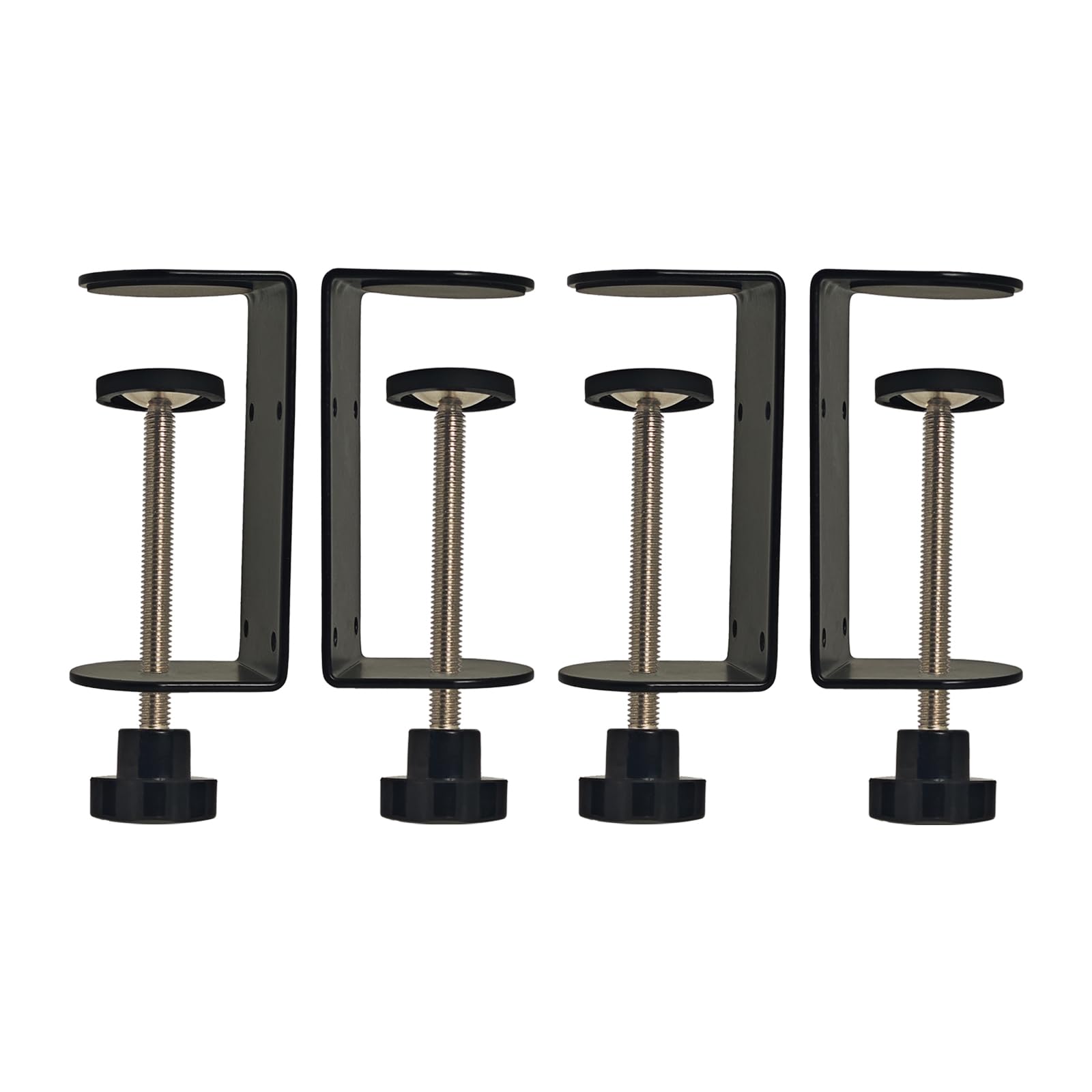 Jhanw 3-in C-Clamp back holes for privacy panel mounting.