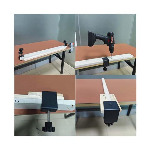 Jhanw multi-purpose clamp keeps parts aligned during gluing or welding.