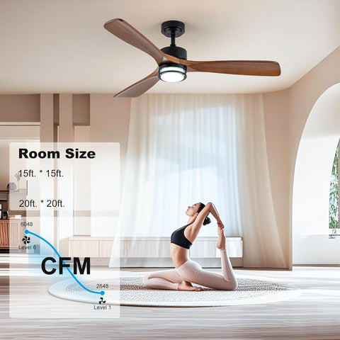 JHSYCH 6-speed reversible motor supports seasonal airflow.