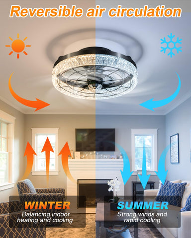JHSYCH quiet brushless DC motor ensures quiet bedroom operation.