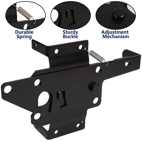 JIAHOO black finish latch suits indoor and outdoor gates
