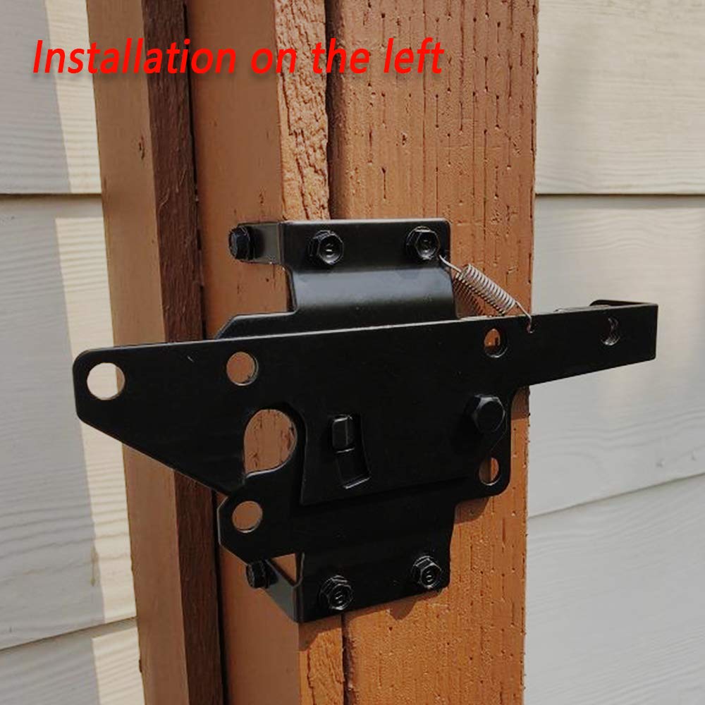 JIAHOO easy-install latch kit includes screws for quick setup