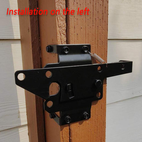 JIAHOO easy-install latch kit includes screws for quick setup