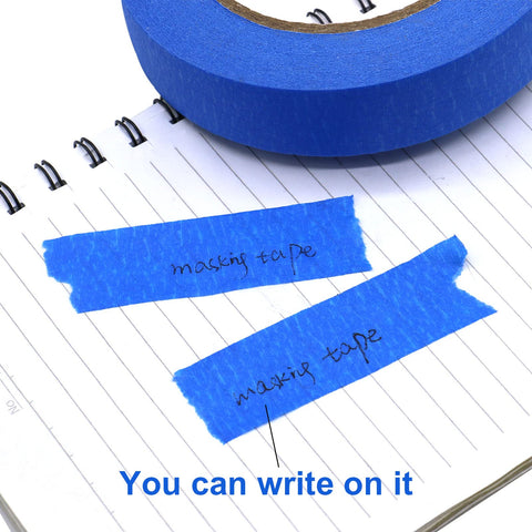 JIALAI HOME blue painter tape easy tear for quick cuts.