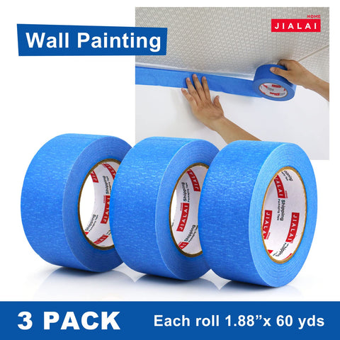 JIALAI HOME tape provides easy-tear performance for quick masking tasks.