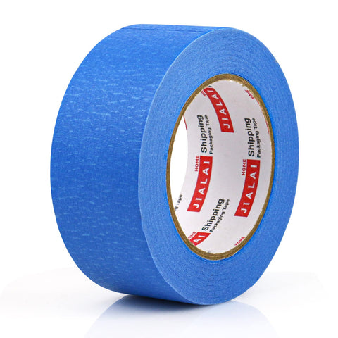 JIALAI HOME bright blue color enhances tape visibility during masking.