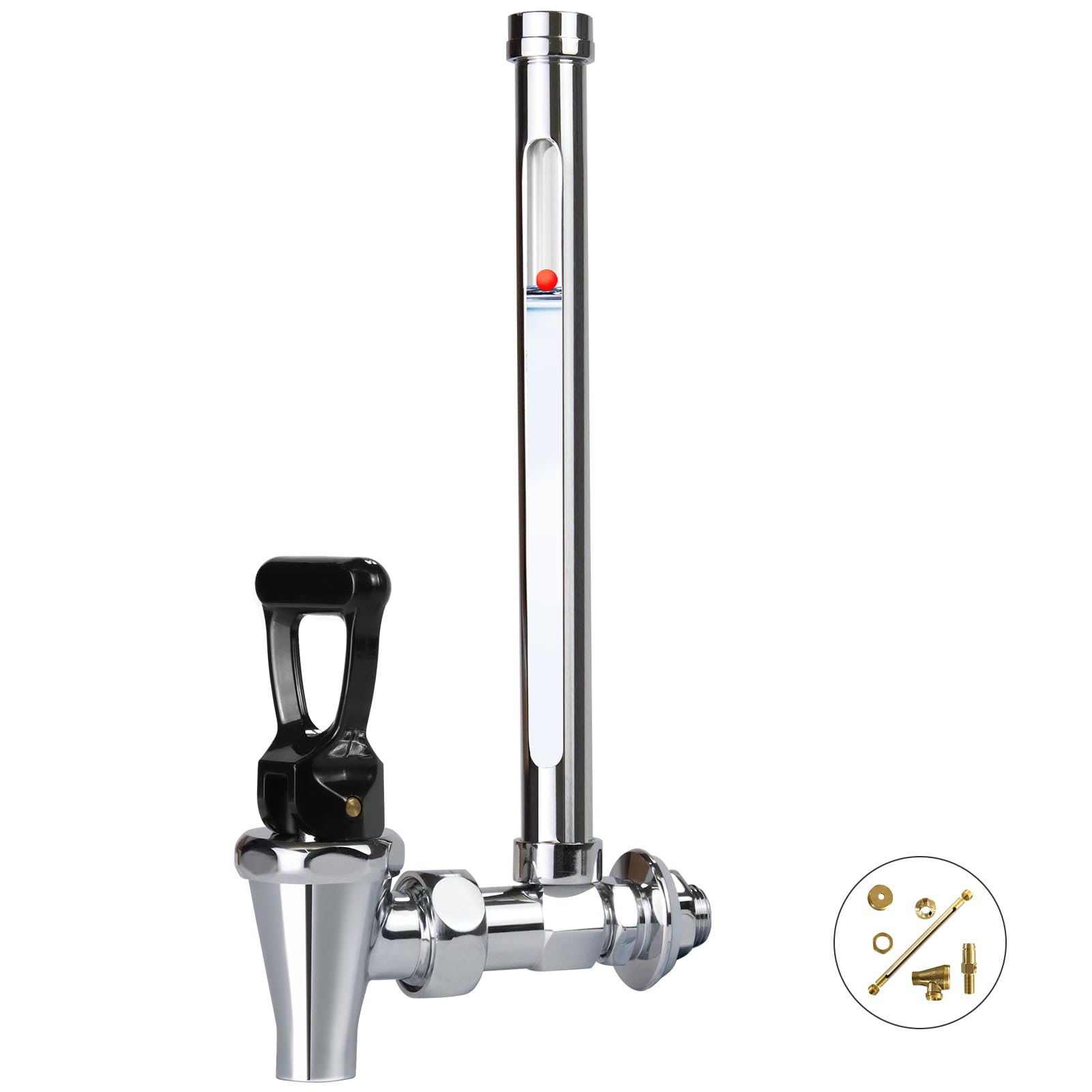 JIANBENKJ clear view water level spigot for Berkey shows exact level at a glance.