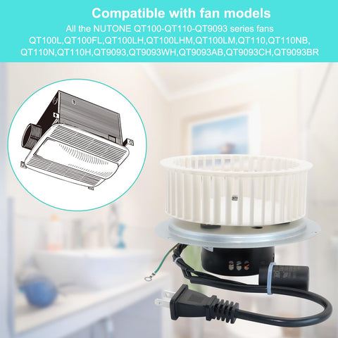 JIANBENKJ easy-install motor replacement minimizes ceiling disruption.