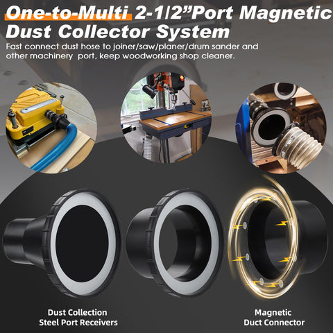 JIANBENKJ magnetic separator fittings simplify keeping a clean shop
