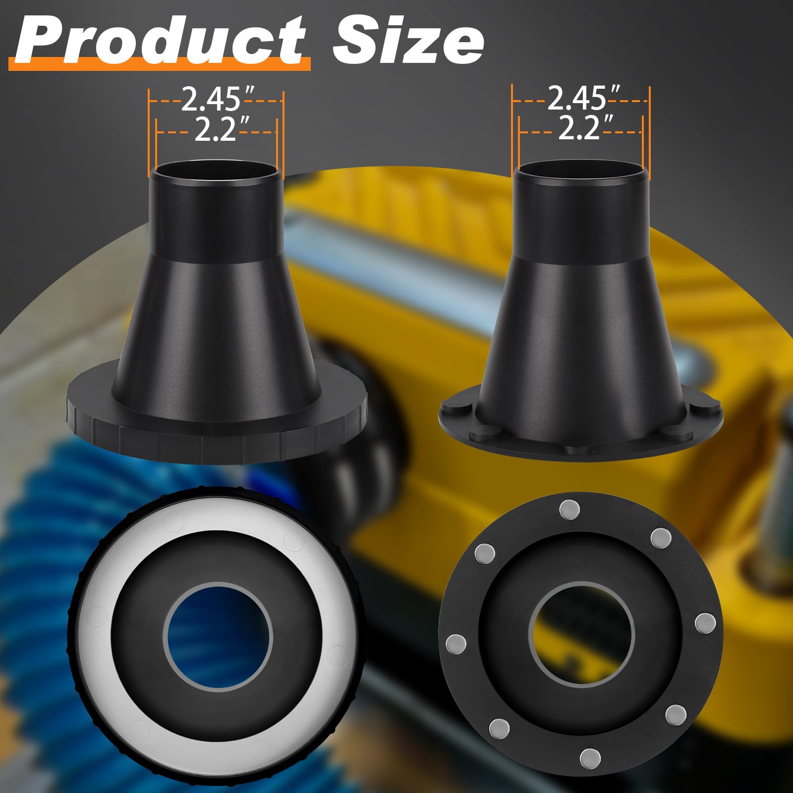 JIANBENKJ magnetic port connector enabling quick tool-to-hose switching