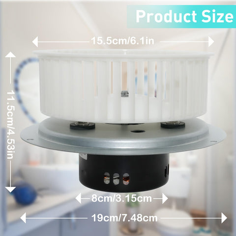 JIANBENKJ QT110N-B compatible motor assembly for easy NuTone upgrades.