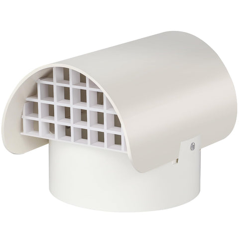 JIANBENKJ radon vent cap top view blocks rain and debris.
