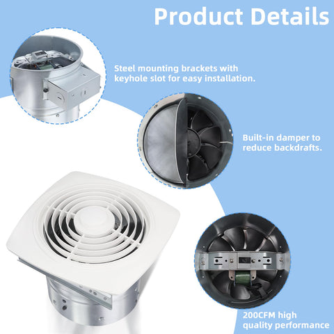 JIANBENKJ steel mounting brackets simplify quick installation.
