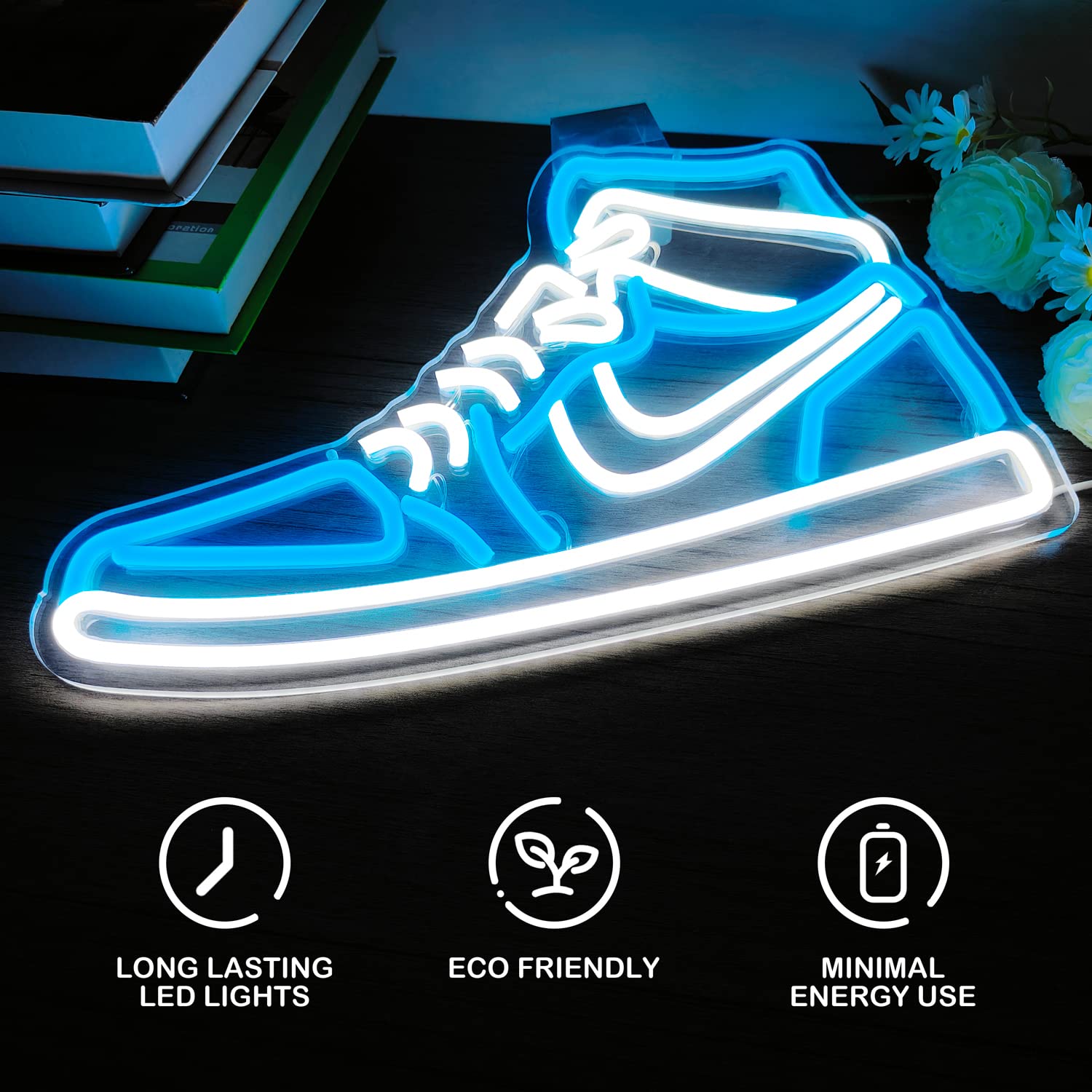 JianJung dimmable neon sign lets you adjust brightness for ambiance.