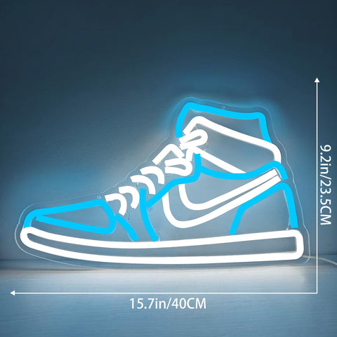 JianJung LED sneaker light for bedroom creates ambient glow and mood lighting.