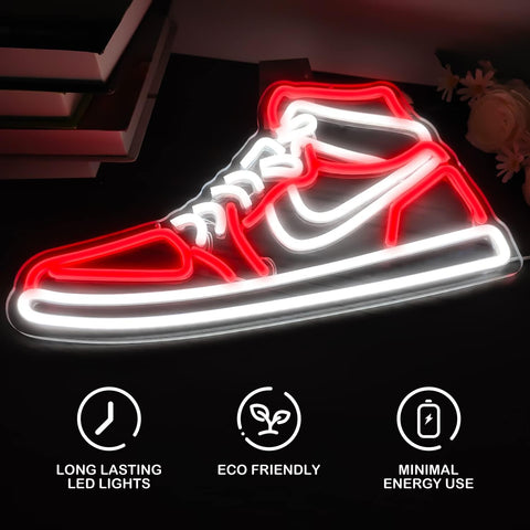 JianJung LED light up sign highlights your shoes with stylish illumination.