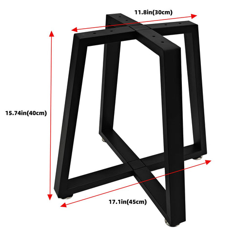 JIANZHUO sturdy iron table legs resist wear for long lasting use