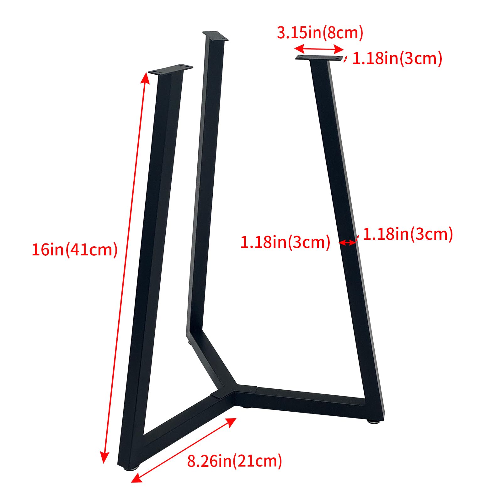 JIANZHUO iron table base designed for durable DIY projects.